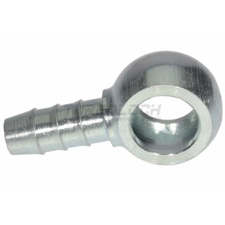 Ringnippel - D: 12mm / d: 7,3mm (DIN 7642, Form B)