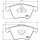 Brembo Bremsbeläge P24057 VA - Ford Focus II (DA) ST Mazda 3 (BK) Saab 9-3 Volvo C70 S40 V40 V50