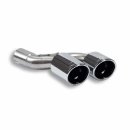 Supersprint Endrohr-Satz links (Rund Ø 2x90 mm) 247346 - Porsche 911 (991) Carrera / Carrera 4 / S / 4S (Bj. 2012-2015)