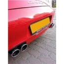 Supersprint Endrohr-Satz links (Ø 2x90 mm) 245646 - Porsche 911 (997) Carrera S 4S GTS GTS 3.6 3.8 345-408 PS (Bj. 2008-2012)
