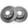 Brembo "Coated Disc Line" Bremsscheiben 08.9488.11 (256x12 mm) HA - Audi Skoda VW