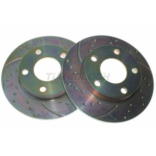 EBC "Turbo Groove Disc" Sportbremsscheibe GD605 HA (245x10 mm) - Audi 80 S2 Quattro