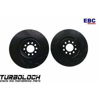 EBC &quot;Black Dash Disc&quot; Sportbremsscheibe USR930 VA (312x25 mm) - Audi S3 (8L) / Audi TT (8N) / Seat Leon (1M)